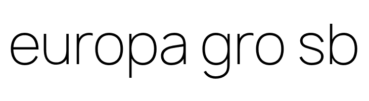 Manrope Thin  Free Fonts Download