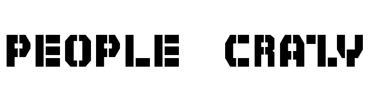 Habesha stencil  Free Fonts Download