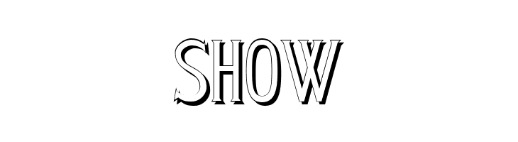 LewishamShadowII  Free Fonts Download