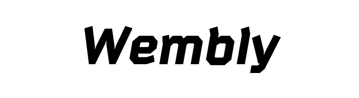 Bender-BlackItalic  Free Fonts Download