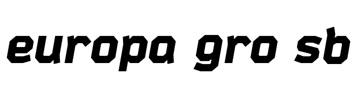 Bender-BlackItalic  Free Fonts Download