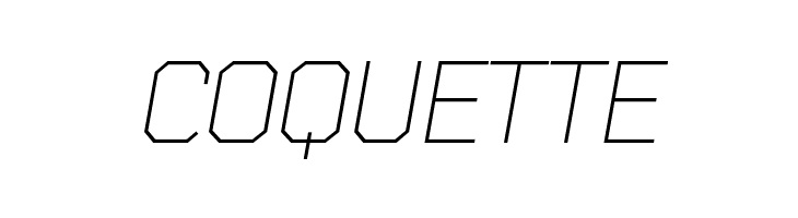 Bender-LightItalic  Free Fonts Download