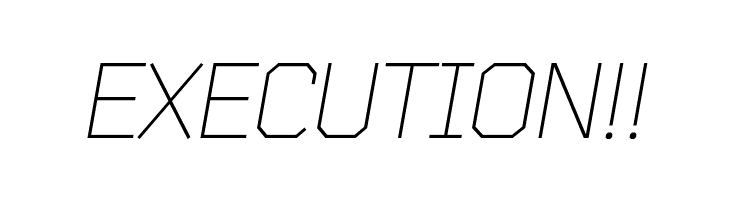 Bender-LightItalic  Free Fonts Download