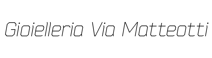 Bender-LightItalic  Free Fonts Download