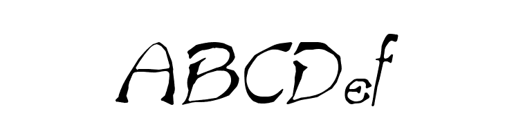 Bart Italic  Free Fonts Download