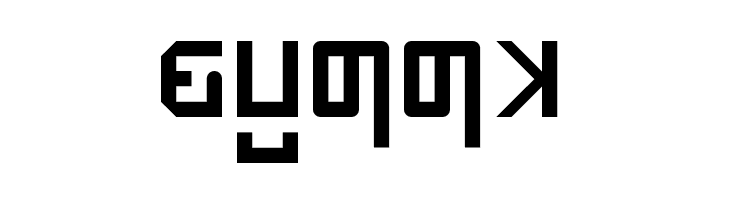 Sanskrit Logograms Regular  Free Fonts Download