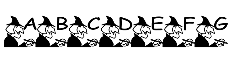pf_the witch  Free Fonts Download