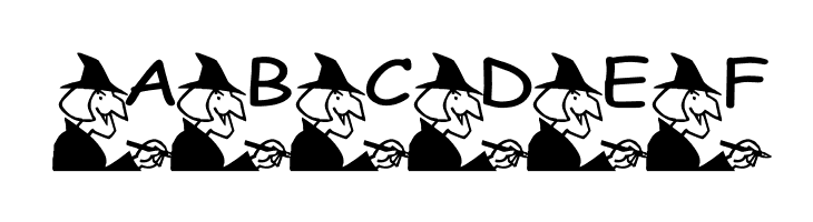 pf_the witch  Free Fonts Download