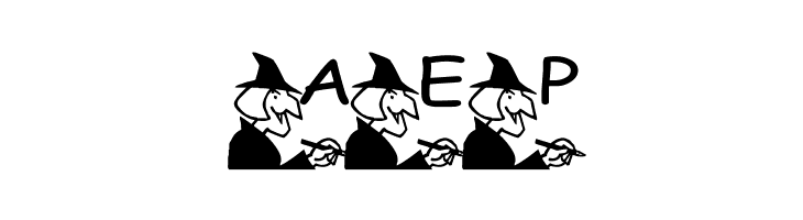 pf_the witch  Free Fonts Download