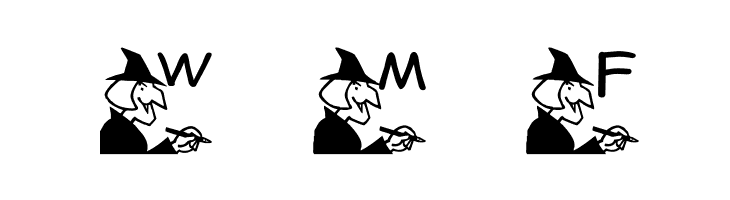 pf_the witch  Free Fonts Download