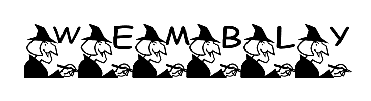 pf_the witch  Free Fonts Download