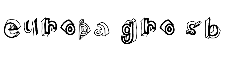 High School Notebook 3d Regular  Free Fonts Download