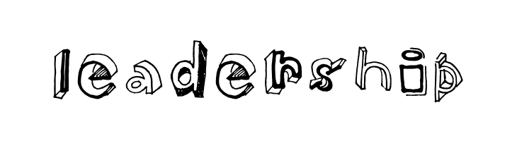 High School Notebook 3d Regular  Free Fonts Download