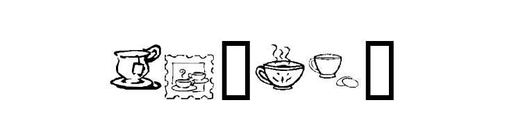 KR Teatime Dings  Free Fonts Download
