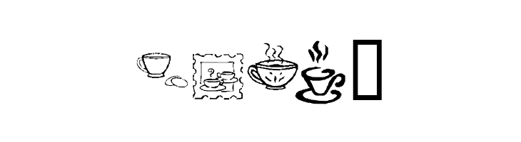 KR Teatime Dings  Free Fonts Download