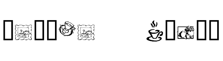 KR Teatime Dings  Free Fonts Download