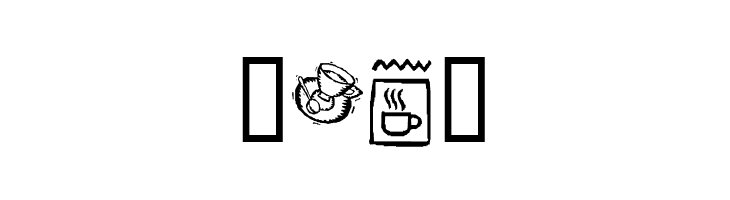 KR Teatime Dings  Free Fonts Download