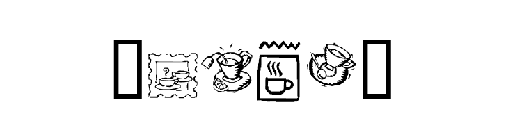 KR Teatime Dings  Free Fonts Download