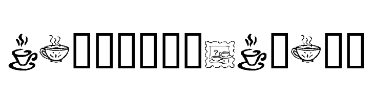 KR Teatime Dings  Free Fonts Download