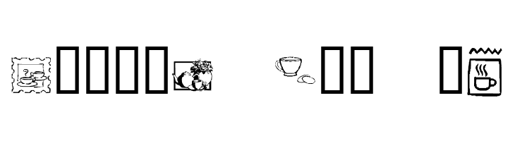 KR Teatime Dings  Free Fonts Download