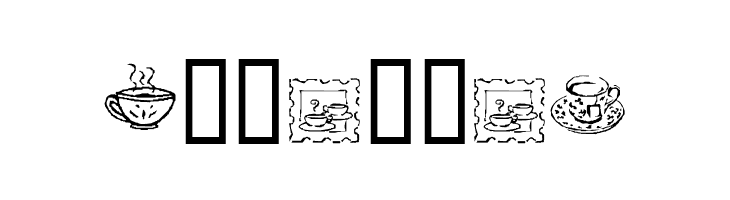 KR Teatime Dings  Free Fonts Download