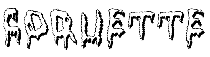 Grossout Shadow  Free Fonts Download