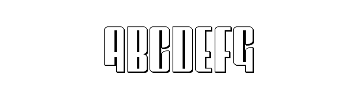 Vindicator Outline  Free Fonts Download