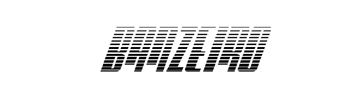 Vindicator Gradiant Italic  Free Fonts Download