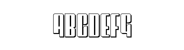 Vindicator 3D  Free Fonts Download