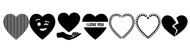 Font I Love You  Free Fonts Download