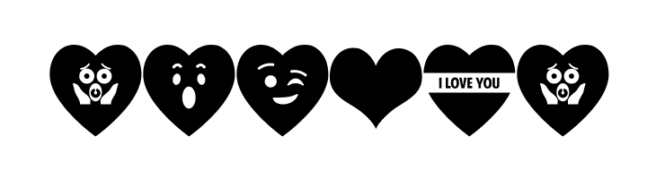 Font I Love You  Free Fonts Download