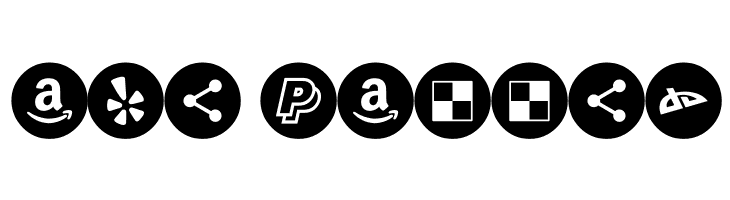 font 100 icons  Free Fonts Download