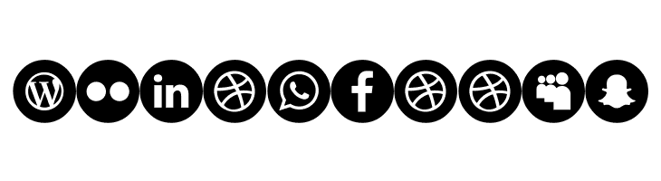 font 100 icons  Free Fonts Download