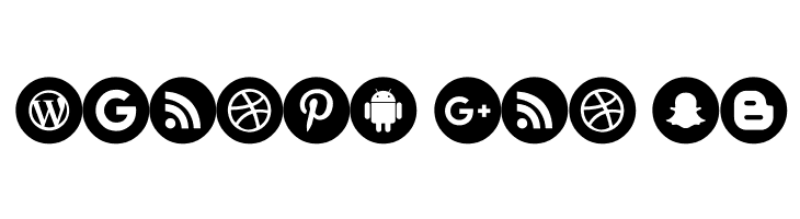 font 100 icons  Free Fonts Download