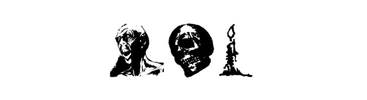 Horror Dingbats Eerie Edition  Free Fonts Download