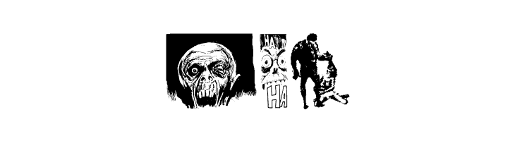 Horror Dingbats Eerie Edition  Free Fonts Download