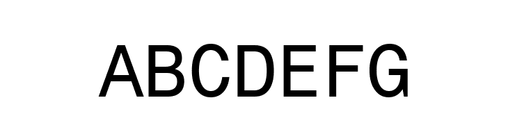 Monospace 821 BT  Free Fonts Download