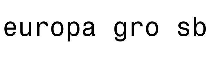 Monospace 821 BT  Free Fonts Download