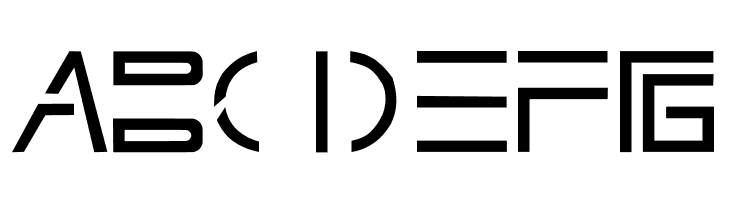 splitfont  Free Fonts Download