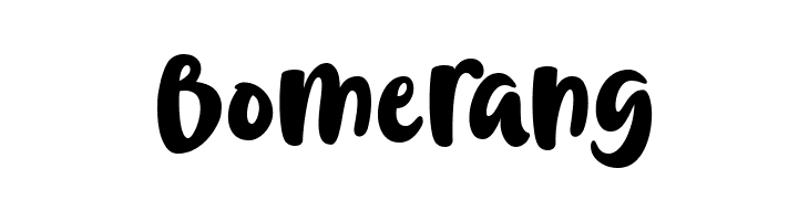 Bomerang Chrisye Font