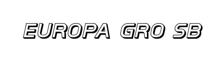 Inter-Bureau 3D Italic  Free Fonts Download