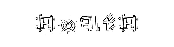 High School Notebook Regular  Free Fonts Download
