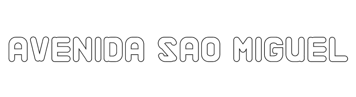 Alaqua Outline  Free Fonts Download