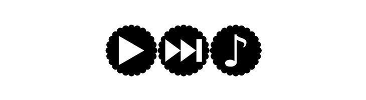 font bottons music pro  Free Fonts Download