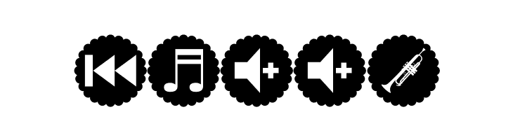 font bottons music pro  Free Fonts Download