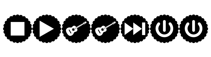 font bottons music pro  Free Fonts Download