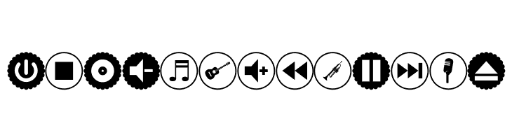 font bottons music pro  Free Fonts Download
