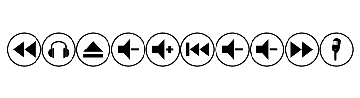 font bottons music pro  Free Fonts Download