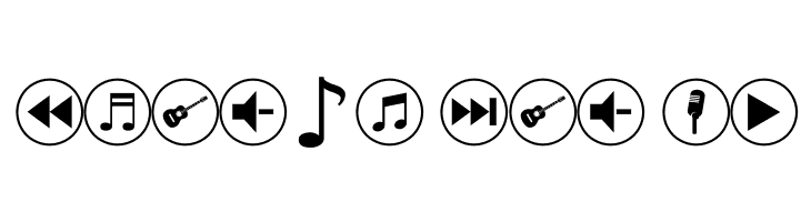 font bottons music pro  Free Fonts Download