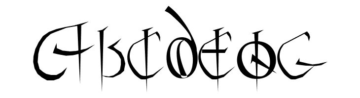 Anglo Sax Plain  Free Fonts Download